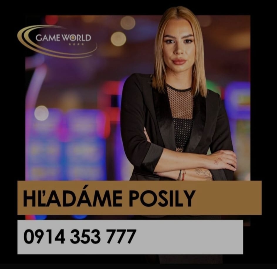 Hľadáme KRUPIERKU