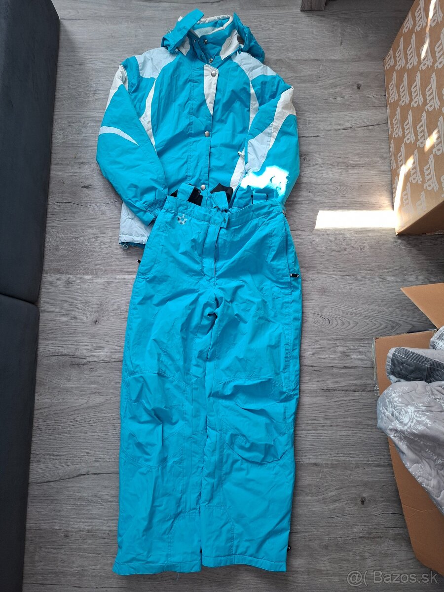 Zimná modrá lyžiarska suprava c. 42