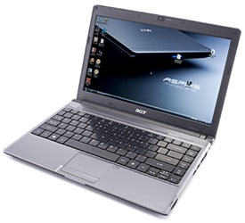 Acer 3820T, 13" HD displej, Win10 Pro