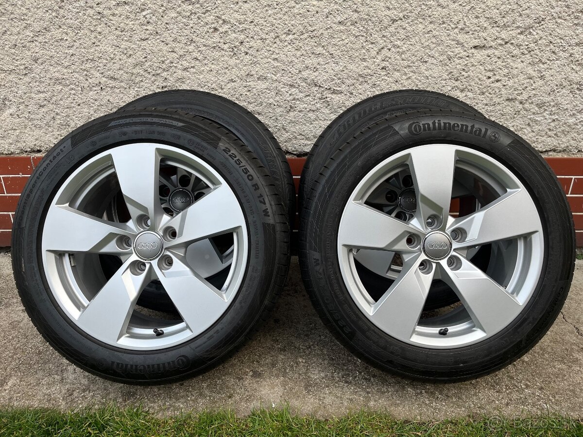 R17 letná sada 5x112,Audi/VW/ Škoda