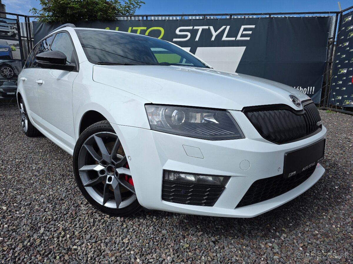 Škoda Octavia Combi 2.0 TDI DPF RS DSG