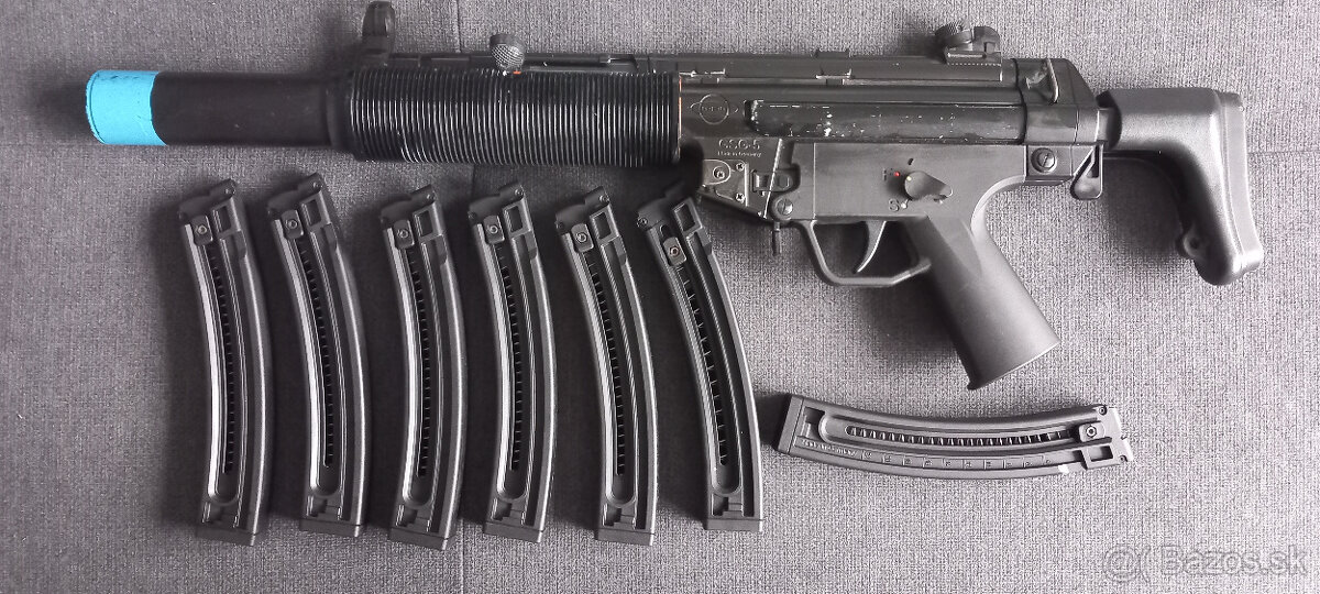 GSG-5P kal. 22LR HV - tréningová verzia H&K MP5-SD3