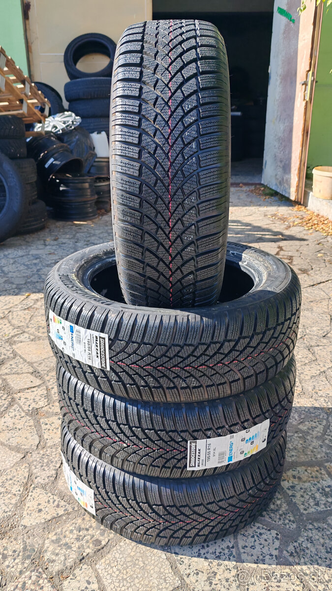 Zimné pneu 195/55 R16 --- BRIDGESTONE , MICHELIN