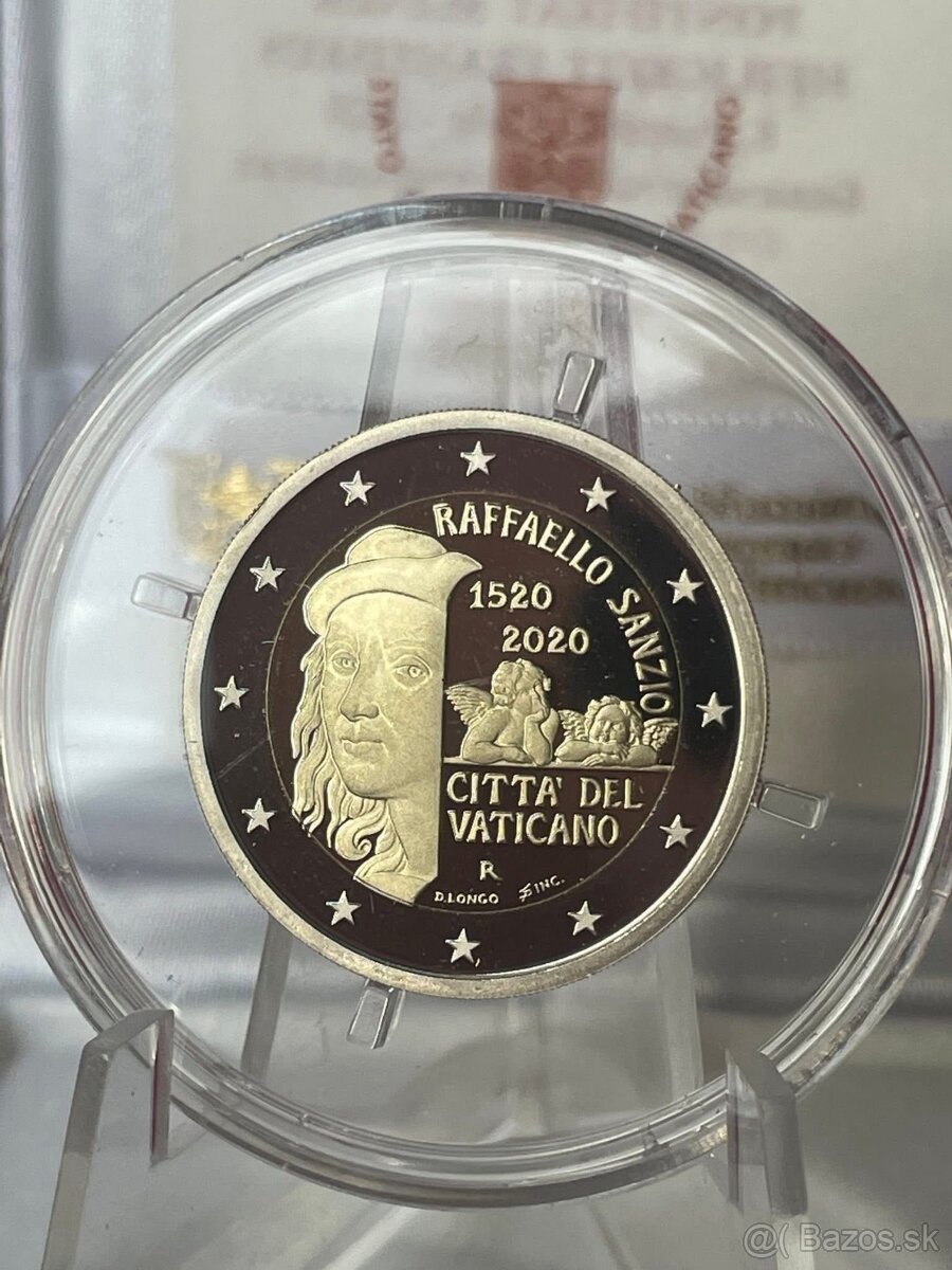 Pamätné 2€ mince Vatikán Proof