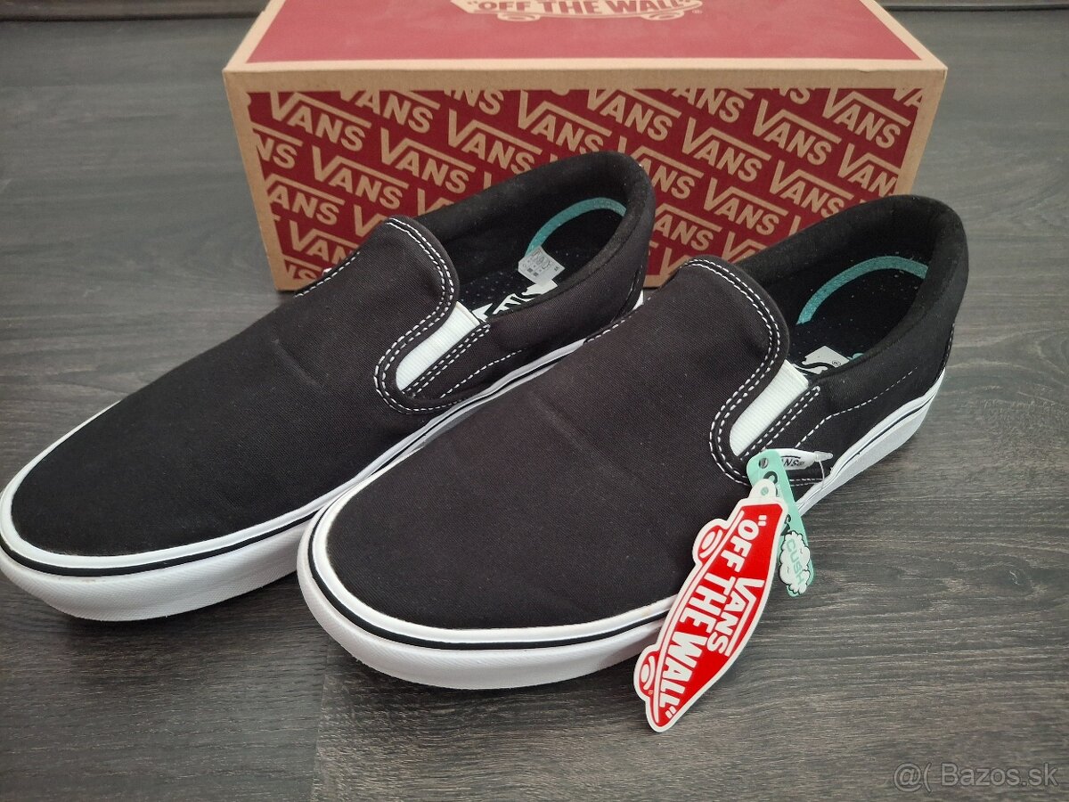 Vans slip on cierne NOVE ORIGINAL