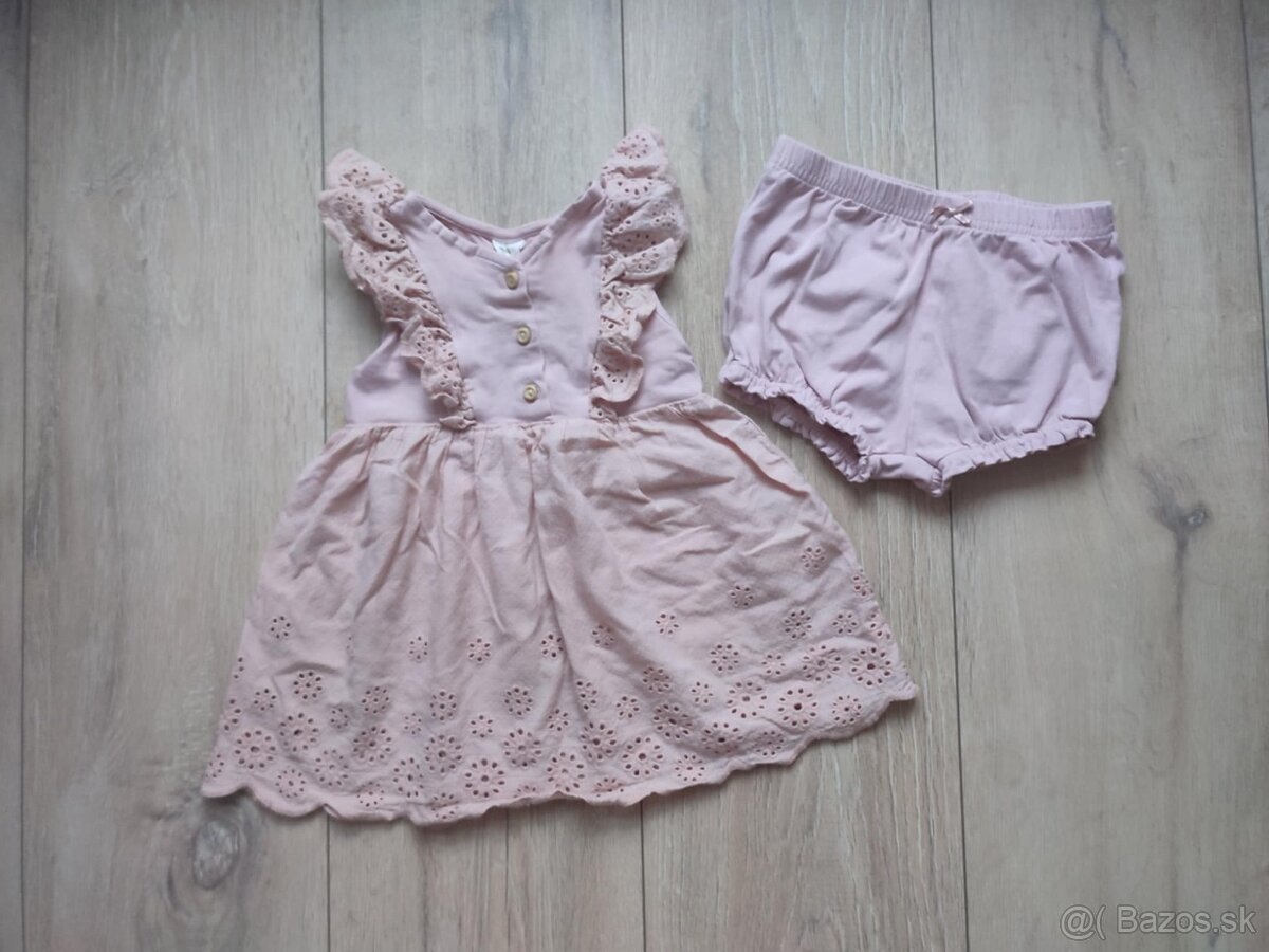 H&M Letná súprava šaty a gaťušky/kraťasy