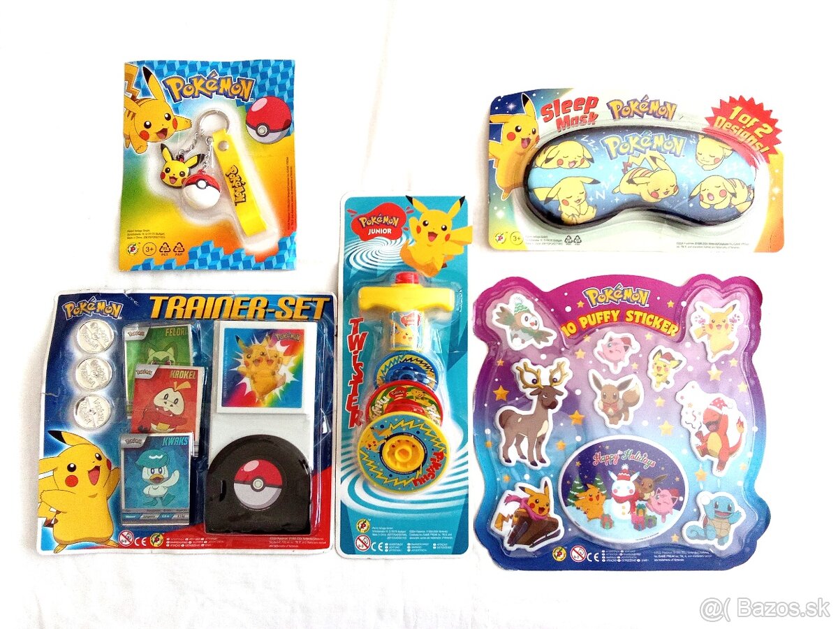 5 dielny set pokémon