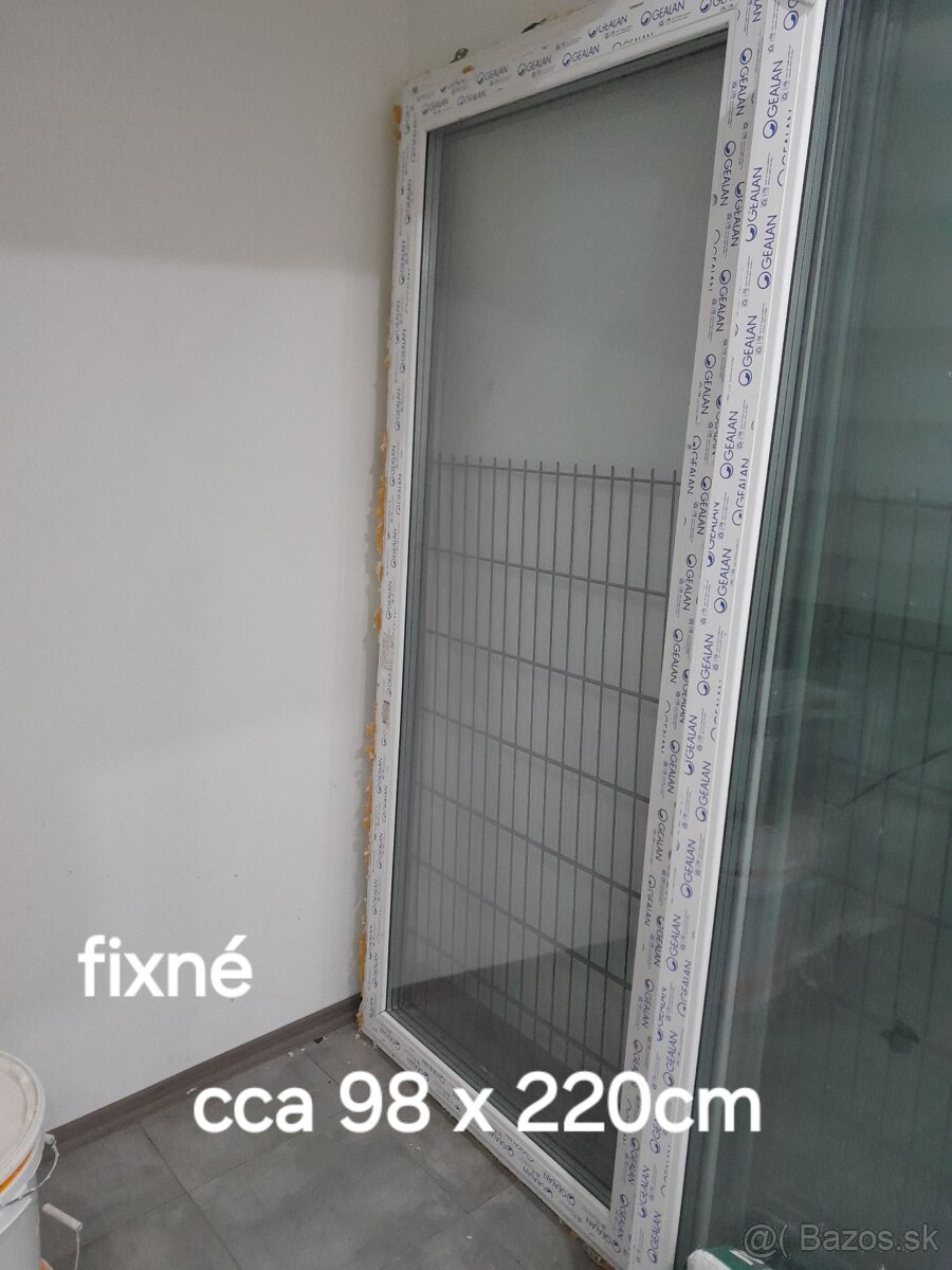 Plastové terasové okná