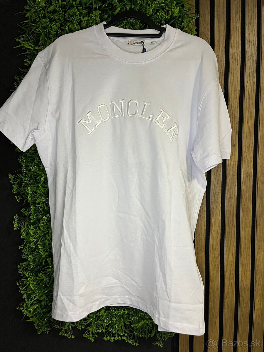 Moncler biele tričko