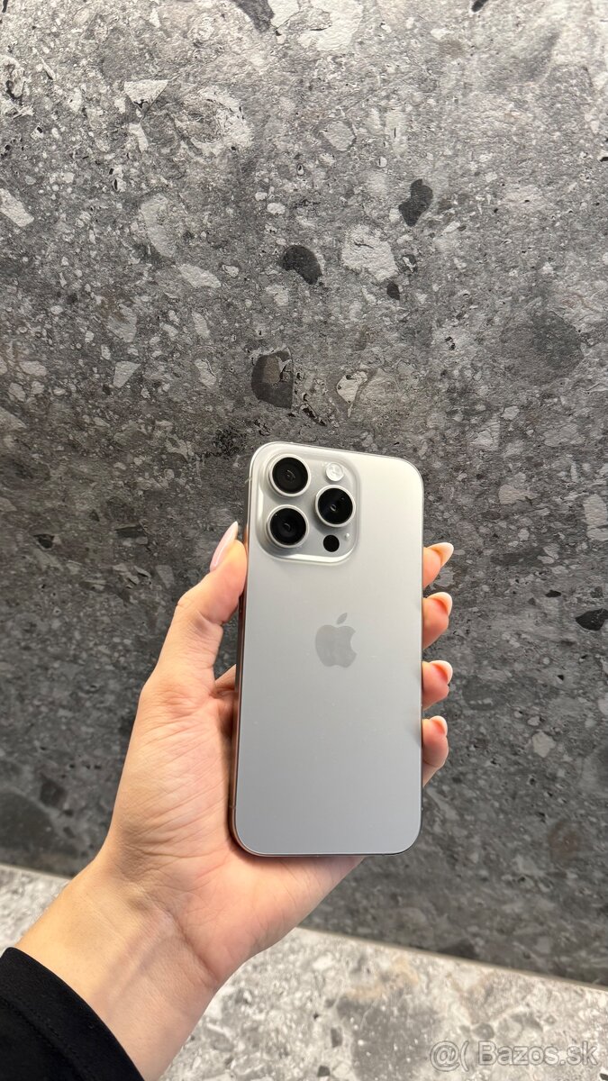 iPhone 15PRO 256gb prírodný titán