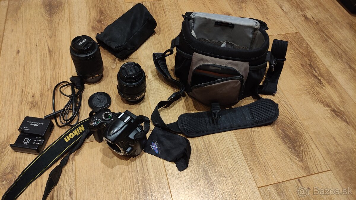 Nikon D5000 + objektívy