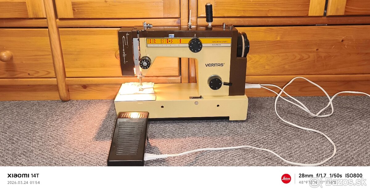 Predám šijací stroj Veritas 8014/4140