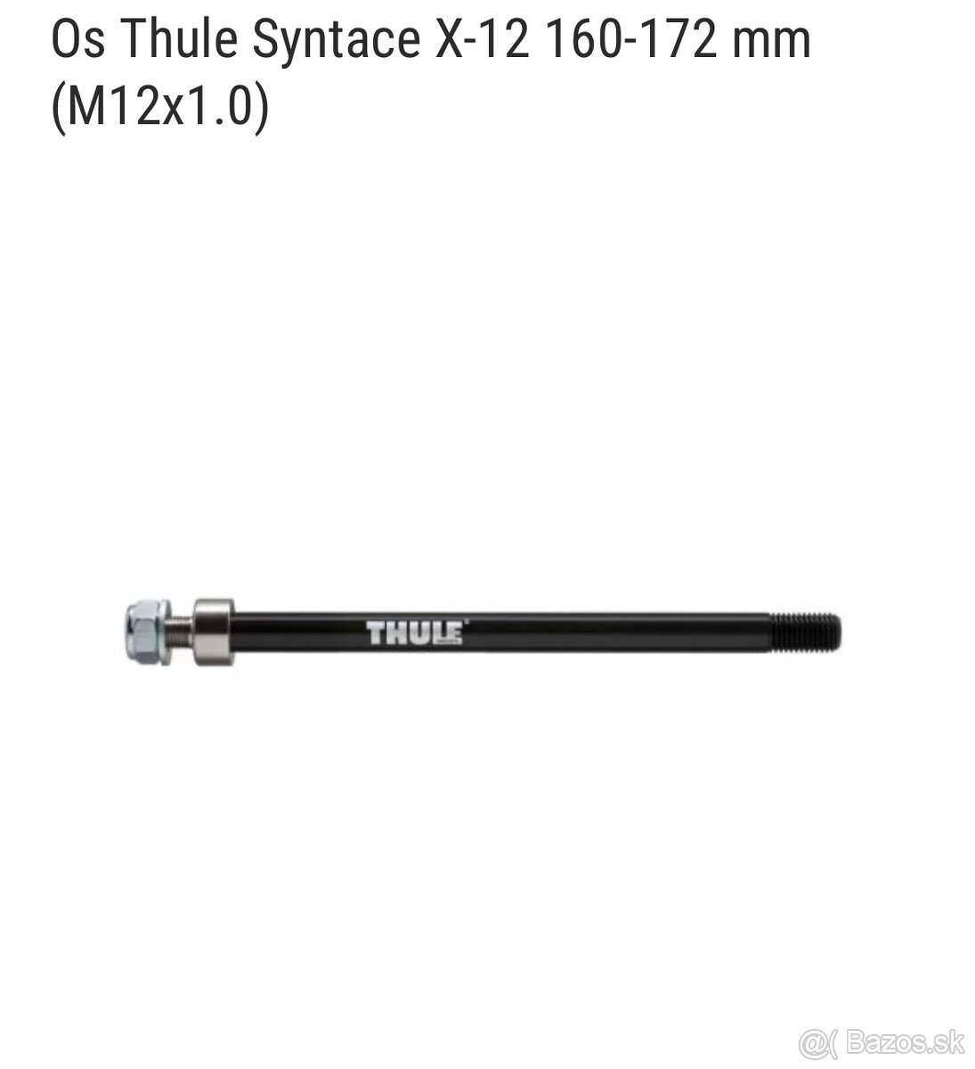 Oska THULE 160-172 mm M12x1,0