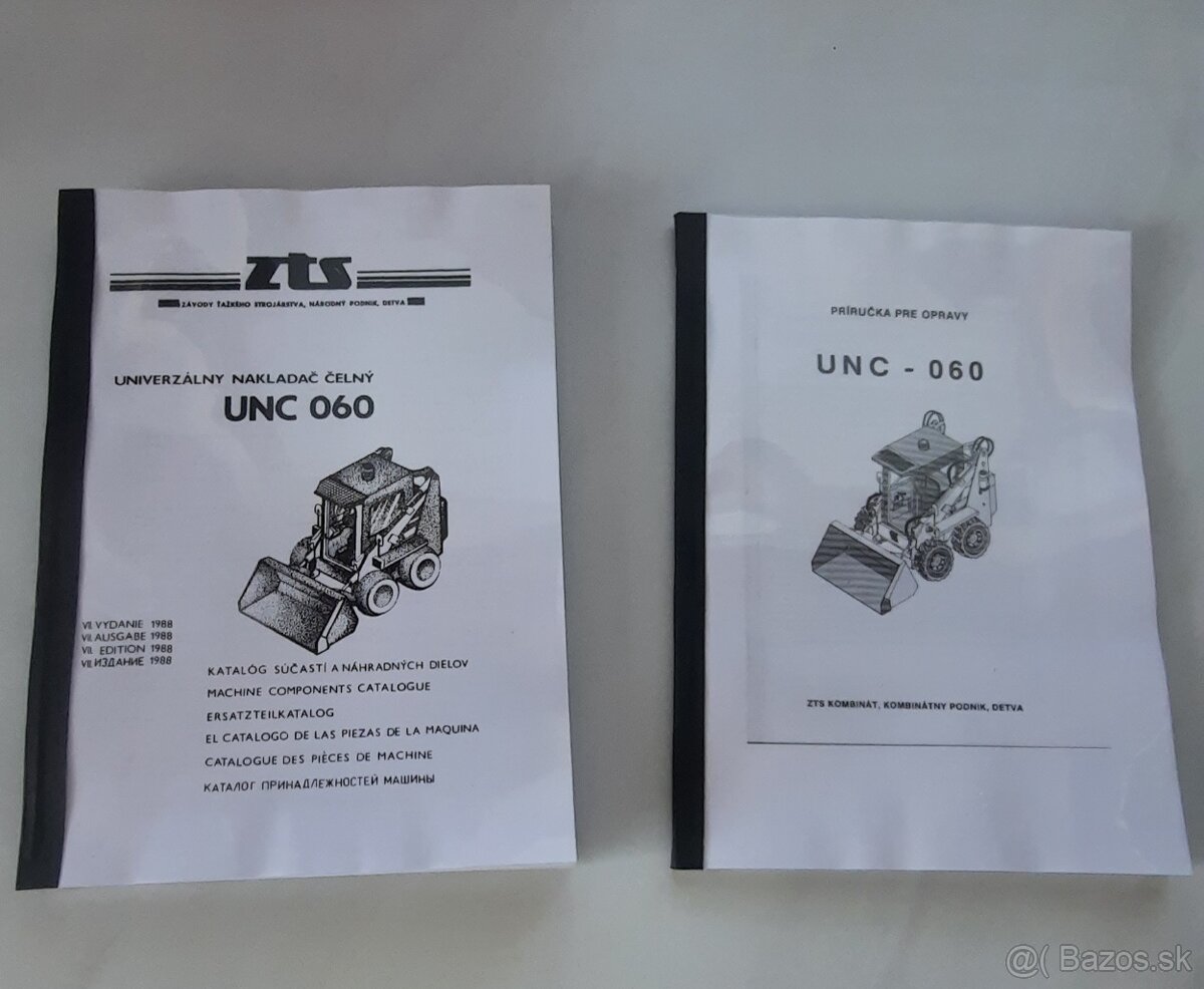 Unc 060 prirucka oprav +Katalog Nd