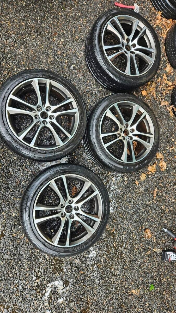 132. sada letní alu kola 235/45r19 5x114,3 Peugeot