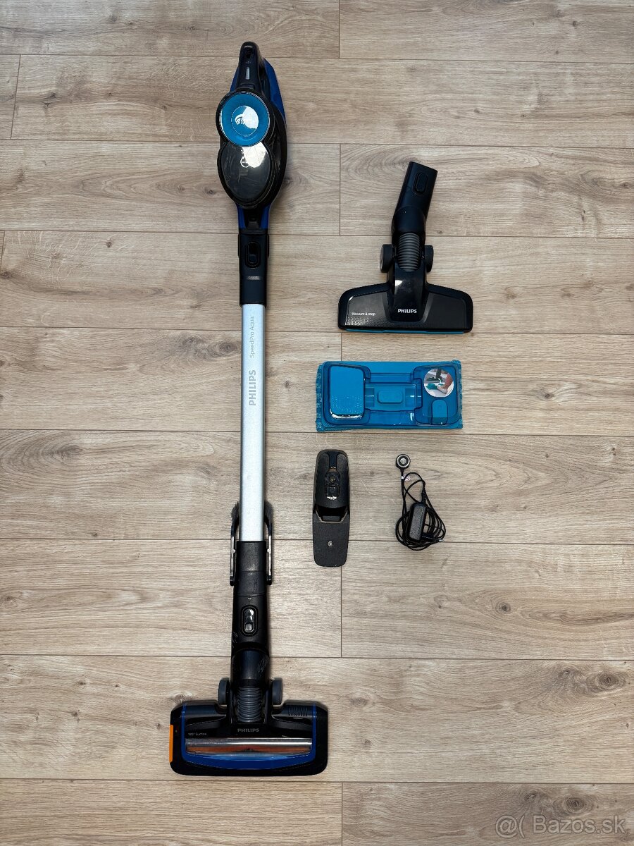 Predám Bezdrôtový tyčový vysávač Philips SpeedPro Aqua
