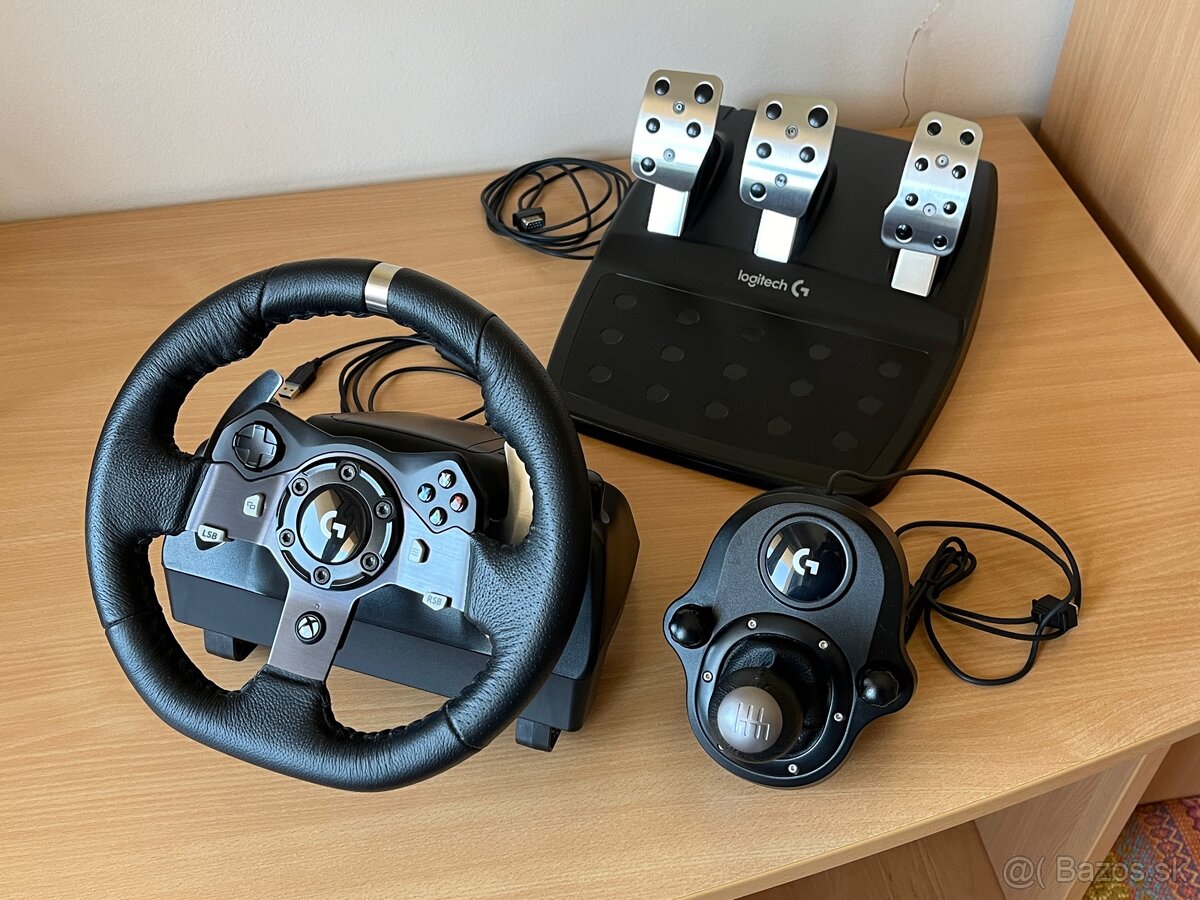 Logitech G920, herný volant k pc