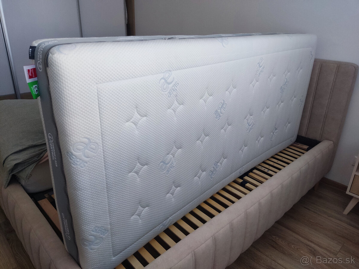 Matrac 200x90x20 Tropico Super Fox Blue
