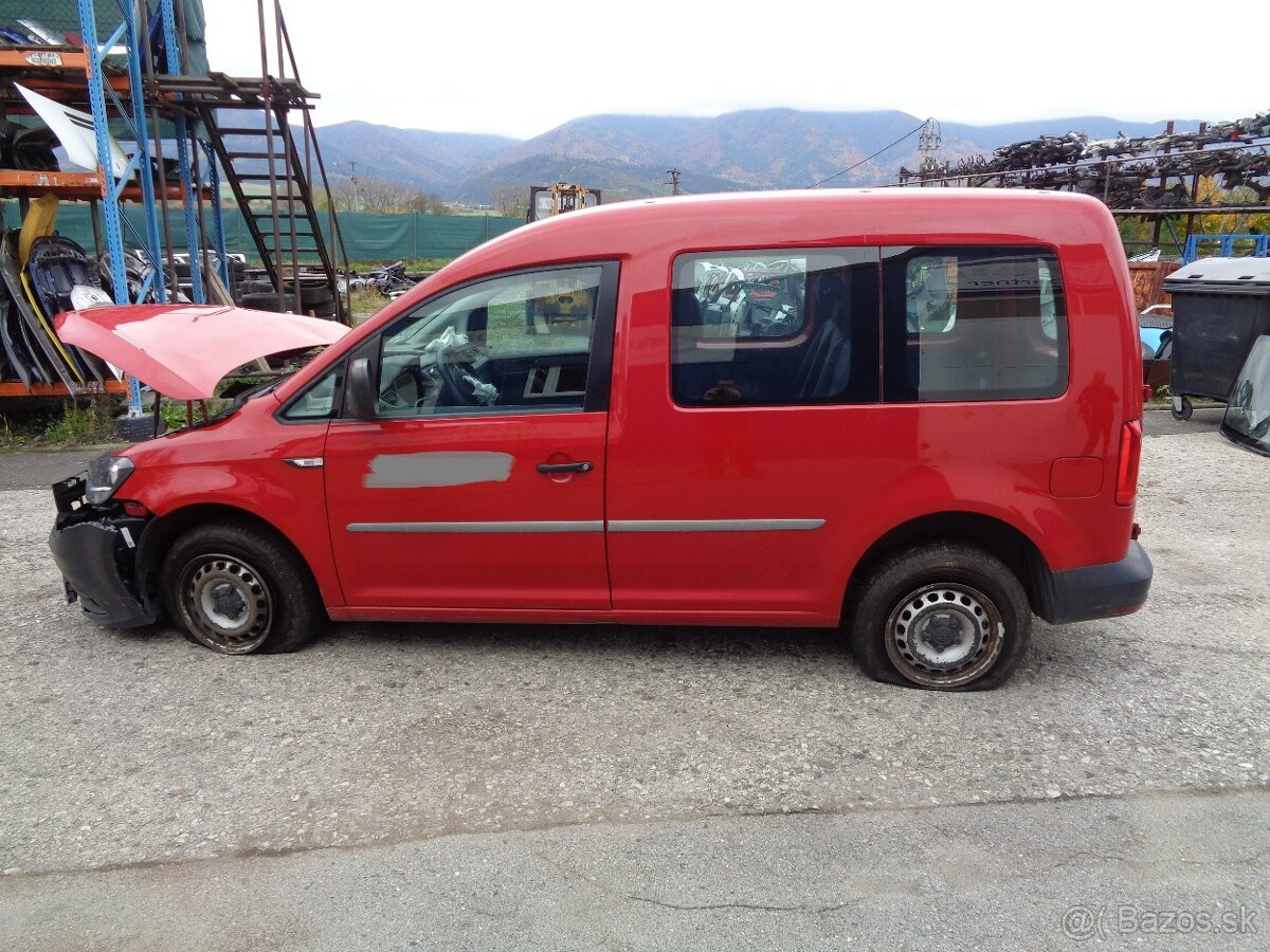 volkswagen caddy IV 2,0tdi 55kw rozpredám na náhradné diely