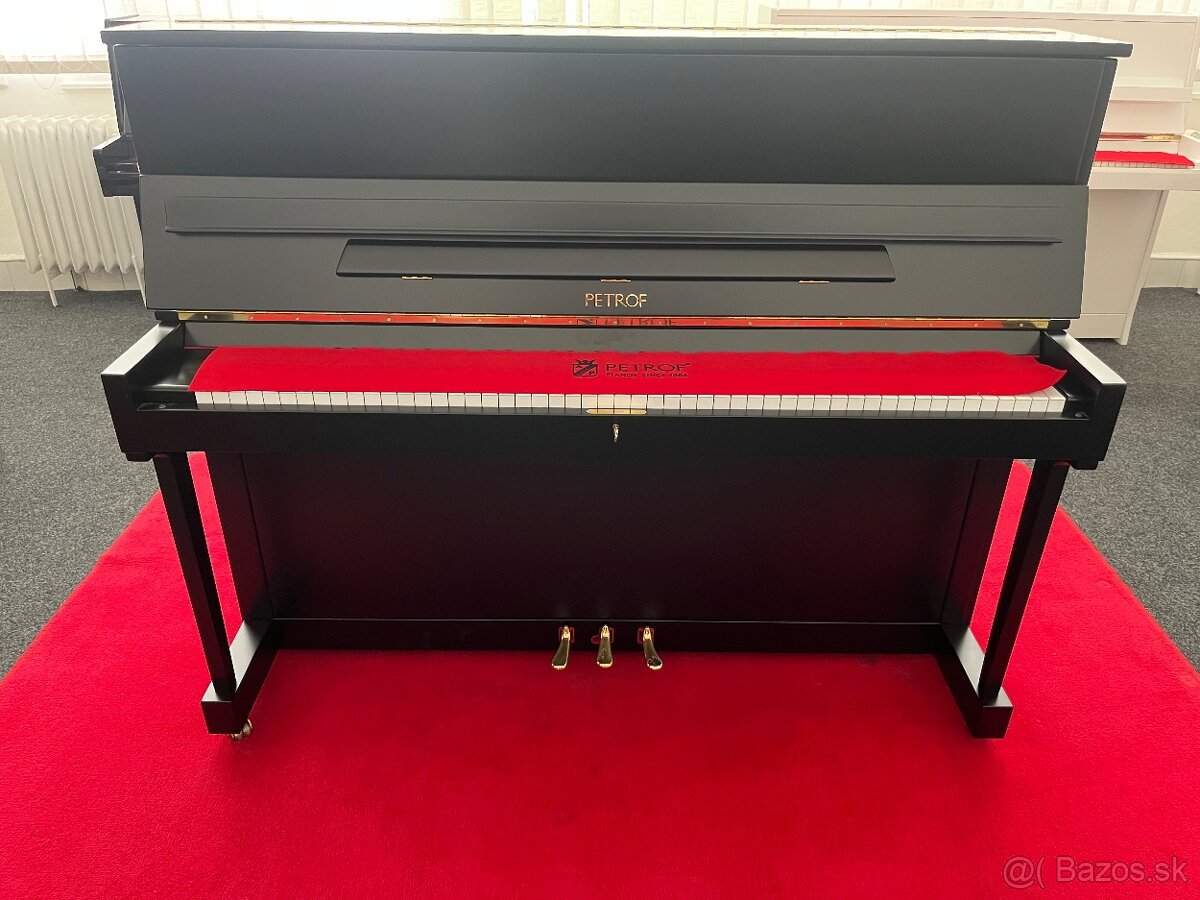 Piáno pianino Petrof model 118 .Záruka a doprava