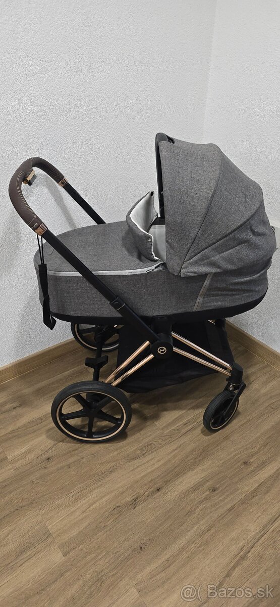 Cybex Priam rose gold manhattan grey
