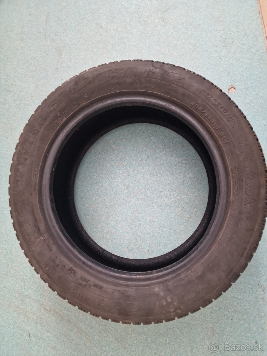 Zimné pneumatiky 205/55 r16 91H