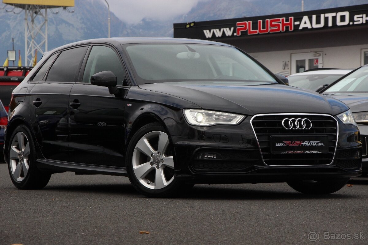 Audi A3 Sportback 2.0 TDI S-Line 110 kW už od 129€ mesačne