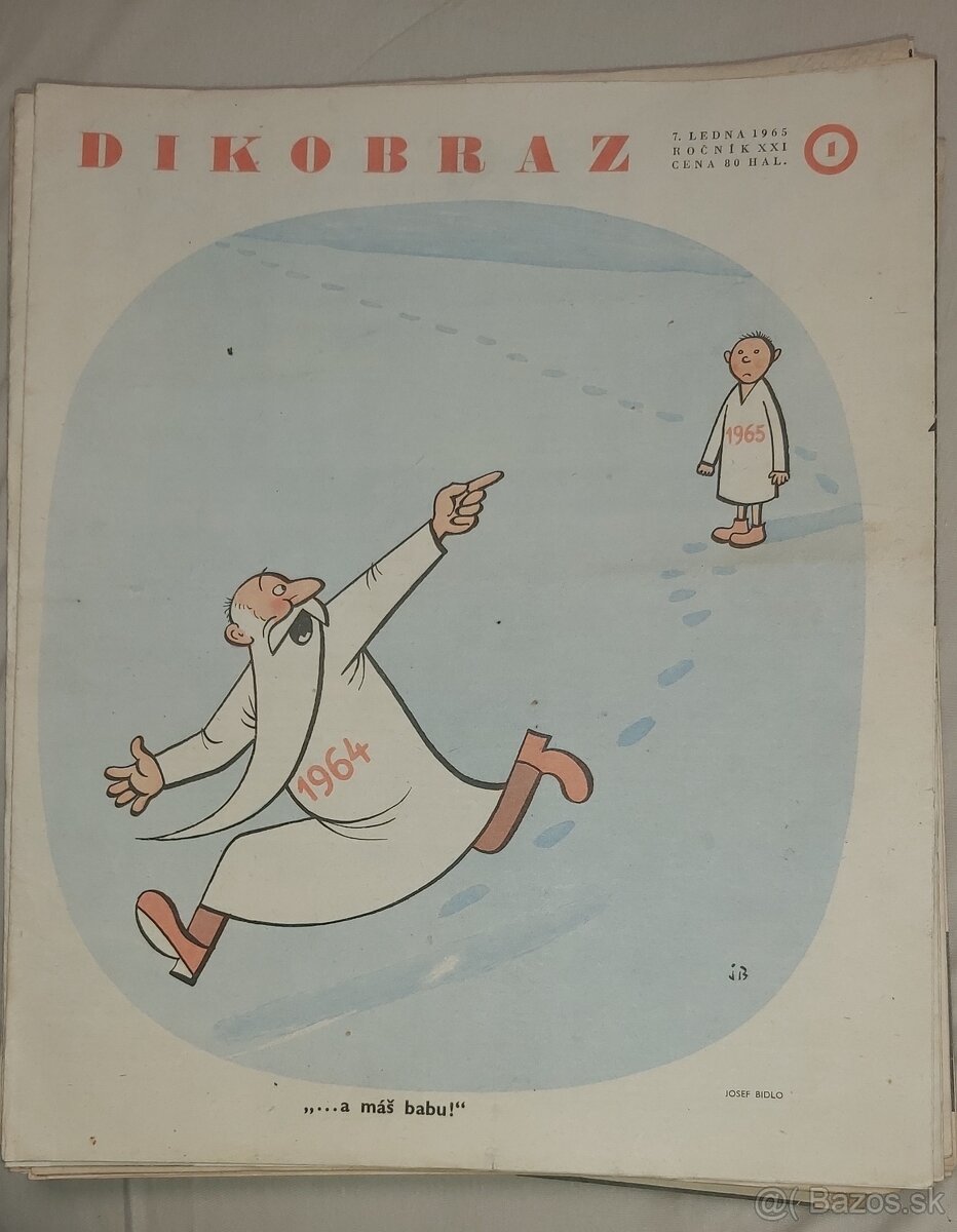 DIKOBRAZ - komplet ROČNÍK 1965