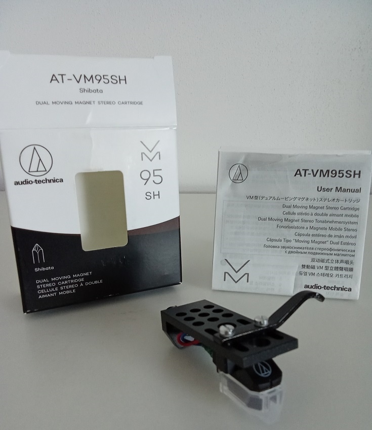 Gramofonová prenoska MM shibata,AT-VM95SH