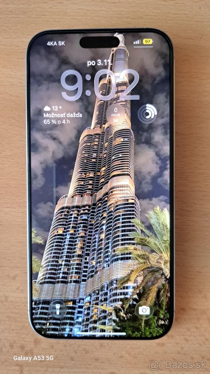 Iphone 16PRO MAX 256GB natural titan