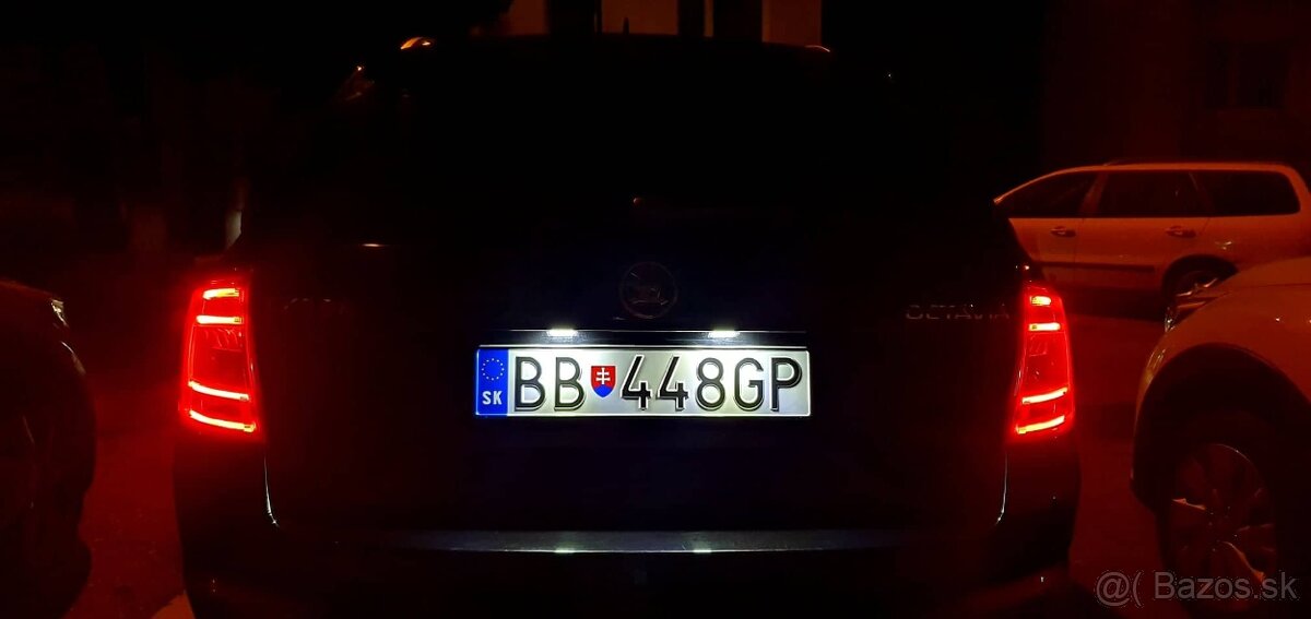 Škoda Octavia 3 Combi / Fabia / Kodiaq / Rapid / LED ŠPZ