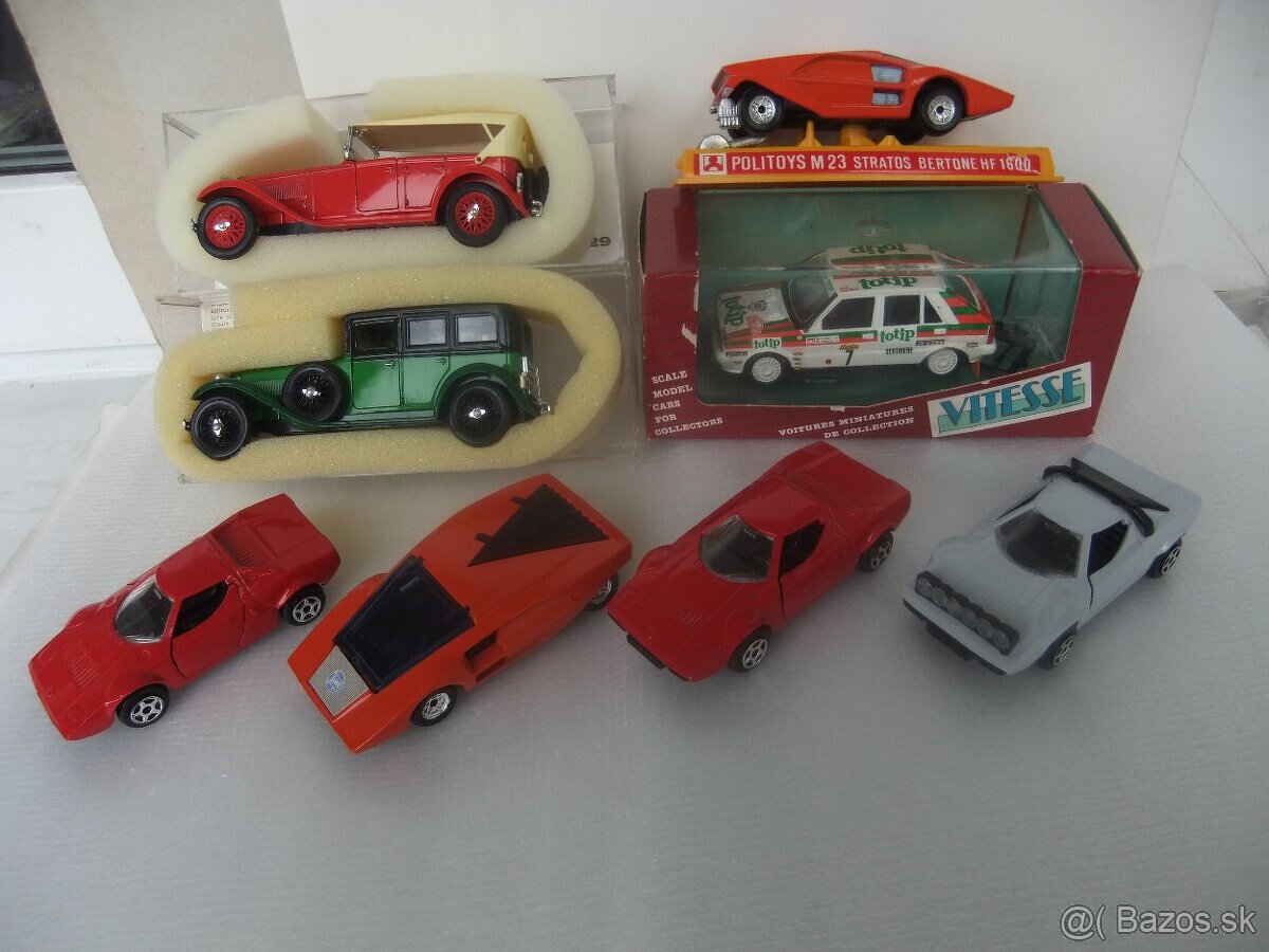 LANCIA mierka 1:43 100% stav v original krabickach