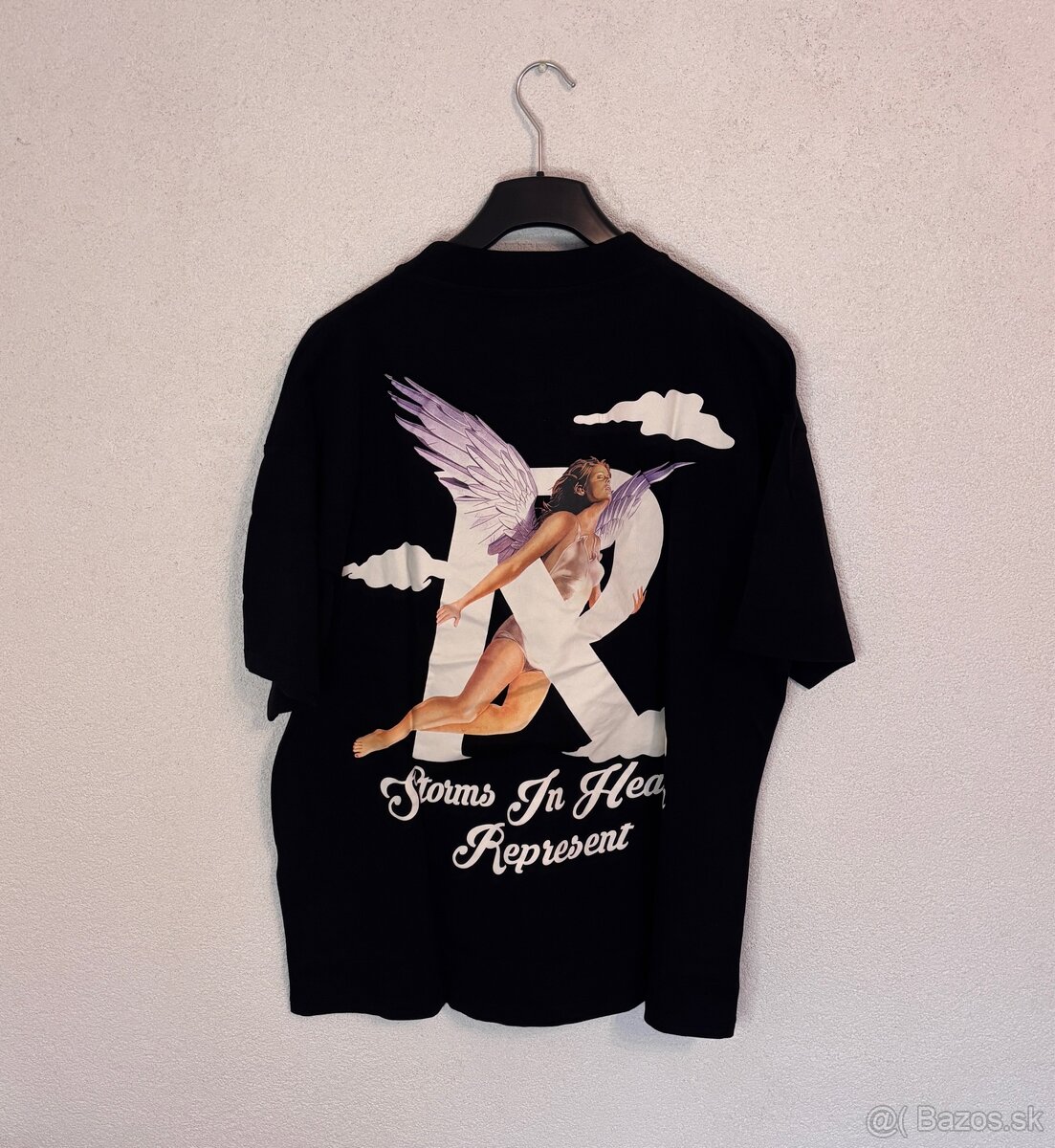 Represent Black Storms in Heaven Tee