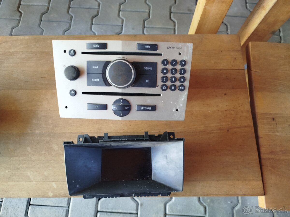 OPEL Astra,Zafira rádio CD 70