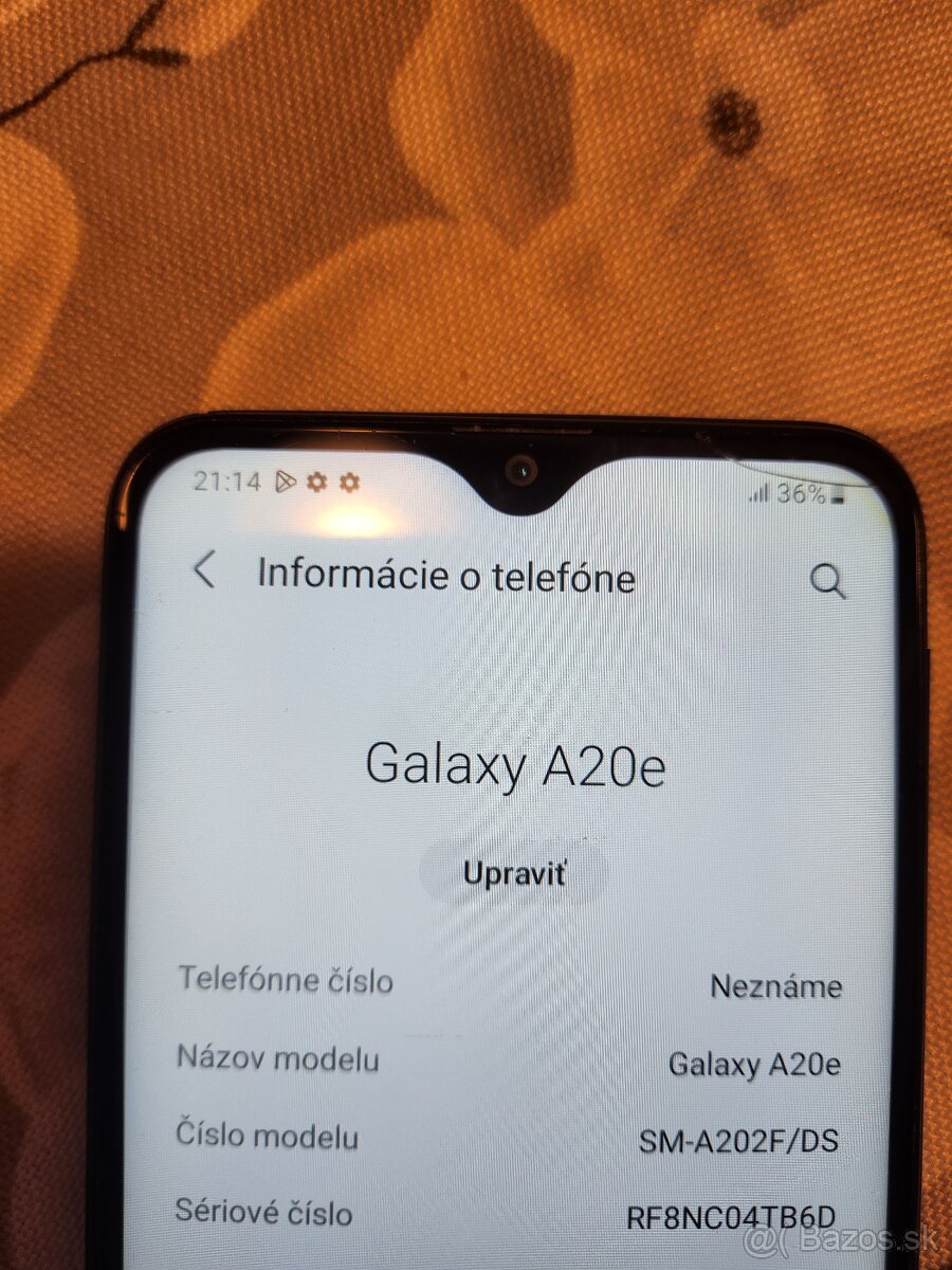 Samsung A20e