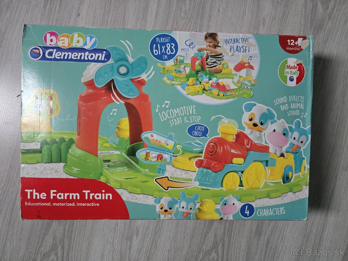 Cementoni vláčiková dráha