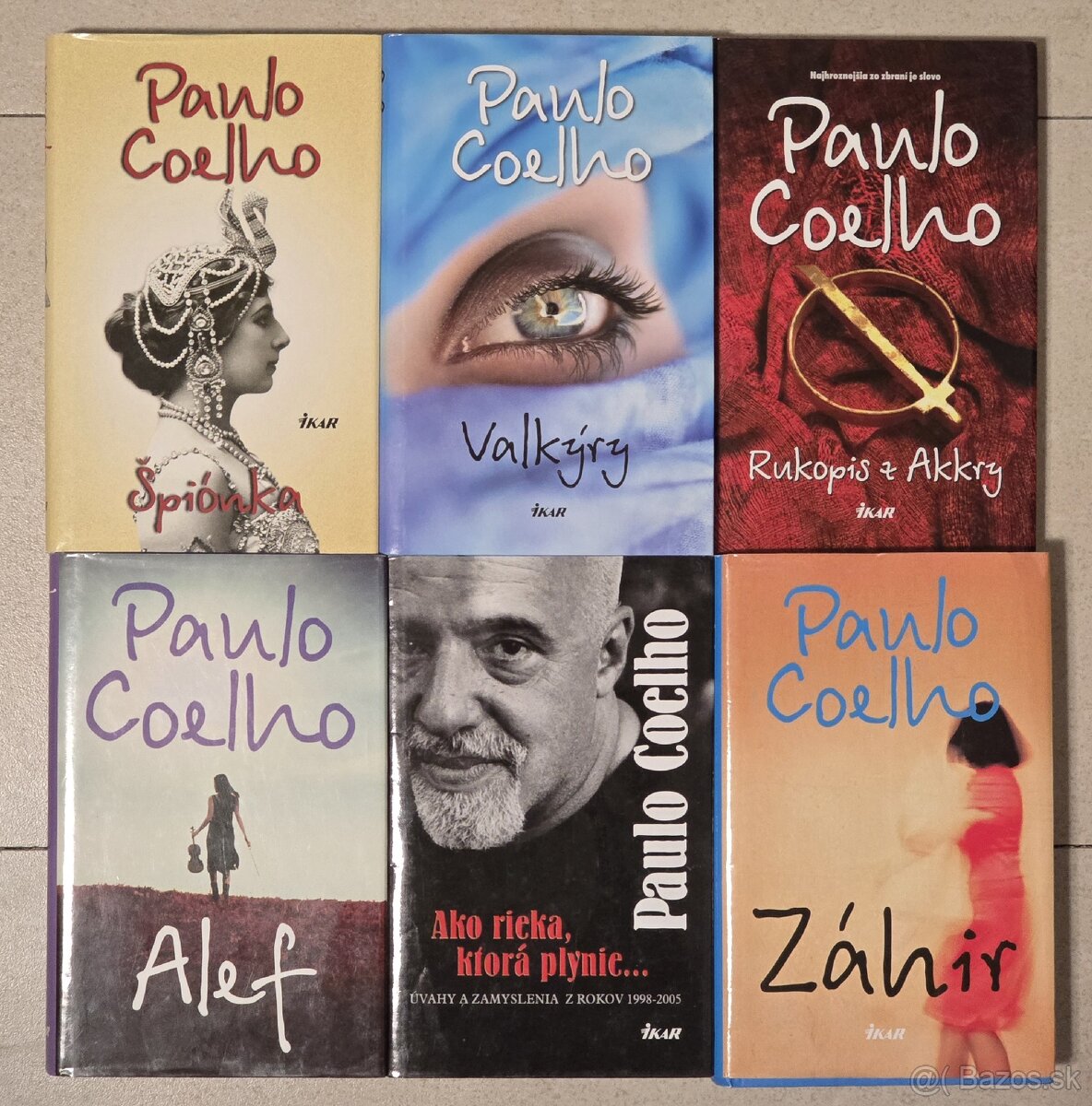 6x Paulo Coelho