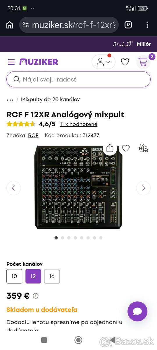 rcf mixpult