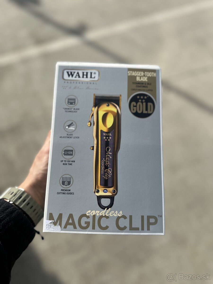 Wahl magic clip gold novy