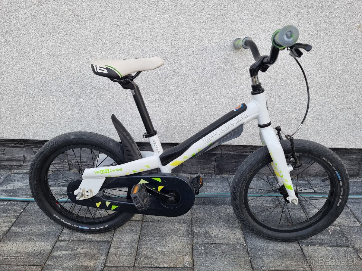 Detský bicykel škoda kid 16