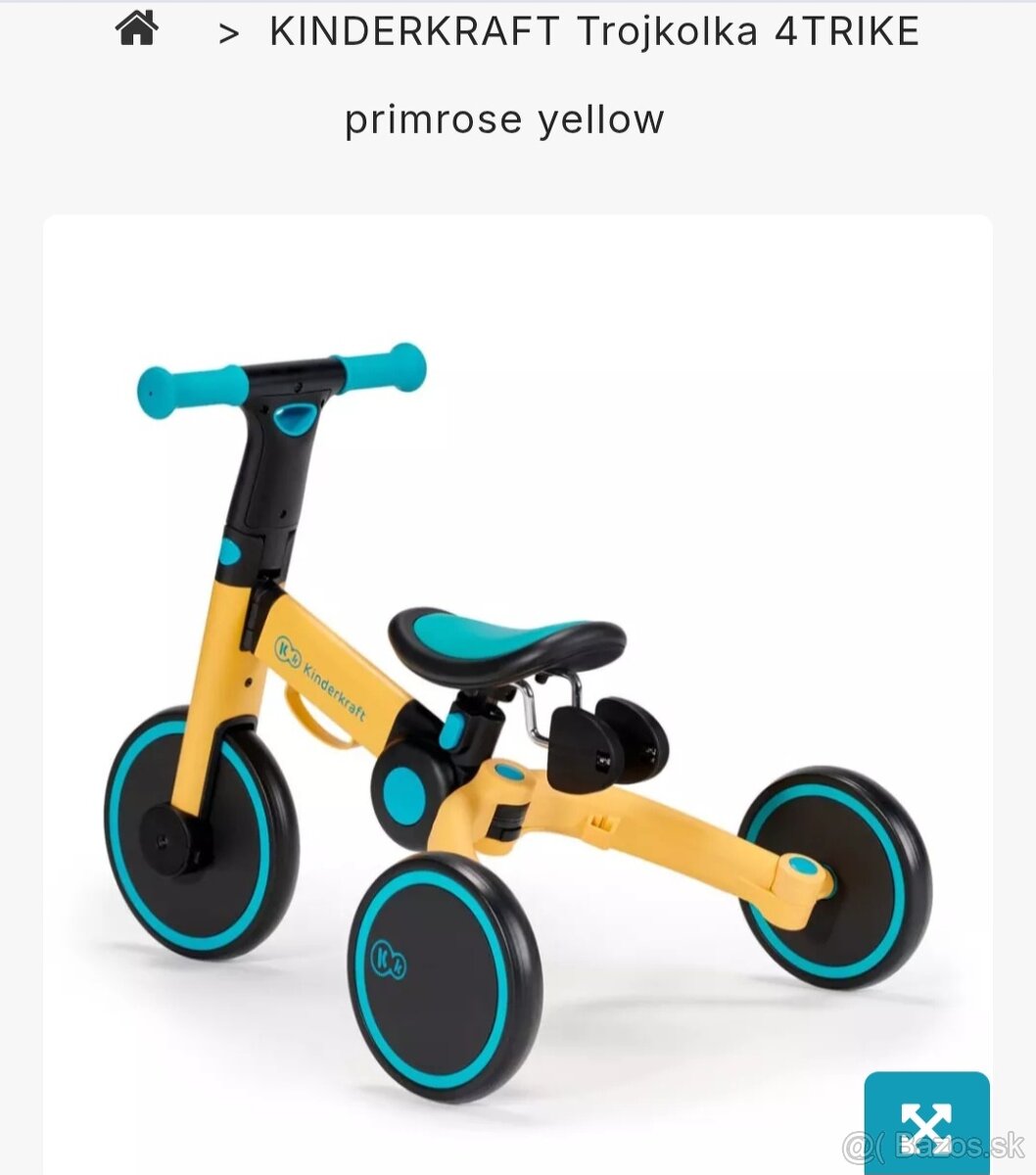 Odrážadlo / trojkolka KINDERKRAFT 4TRIKE