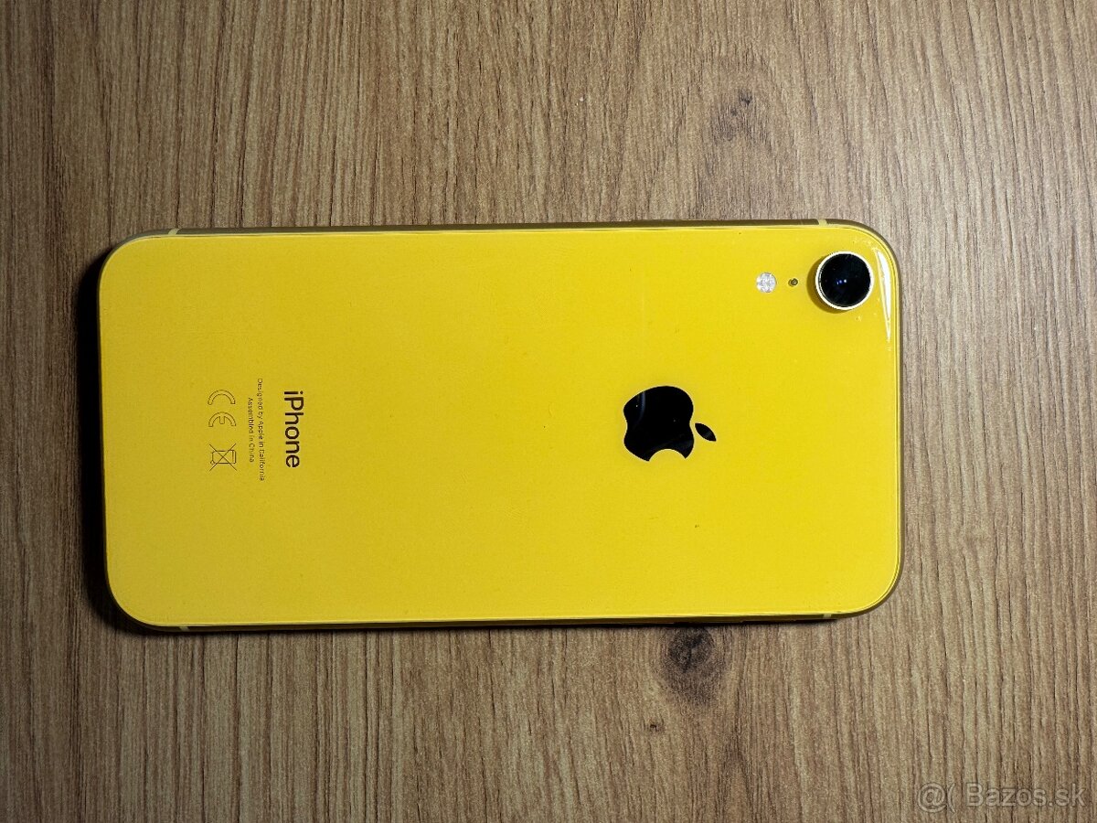 Predám Apple iPhone XR 64 GB – žltý