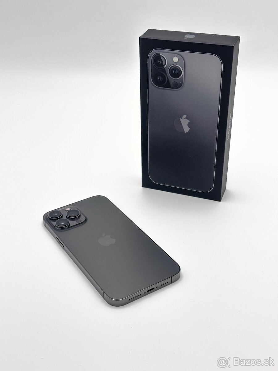 Apple iPhone 13 Pro Max 256GB Graphite 100% Zdravie Batérie