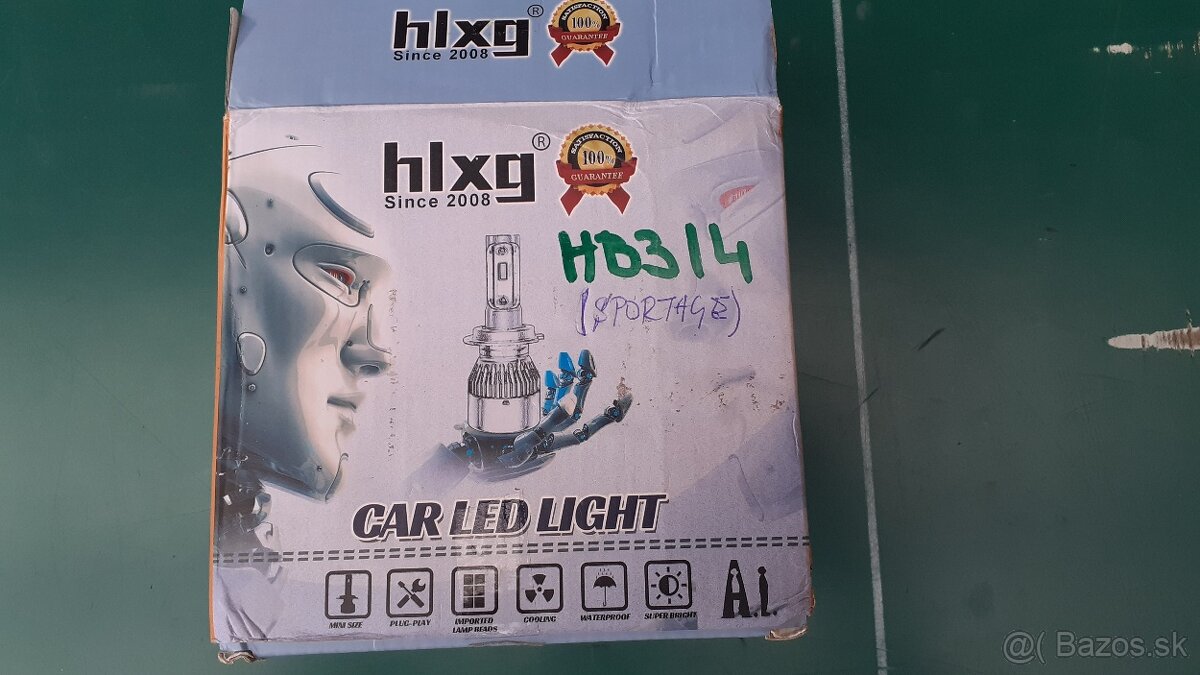 HB3 led žiarovky.