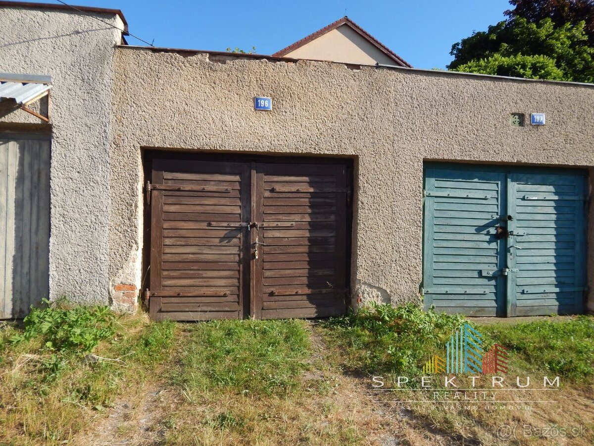EXKLUZÍVNE- SPEKTRUM REALITY- Na Predaj Garáž 22 m2, Handlov