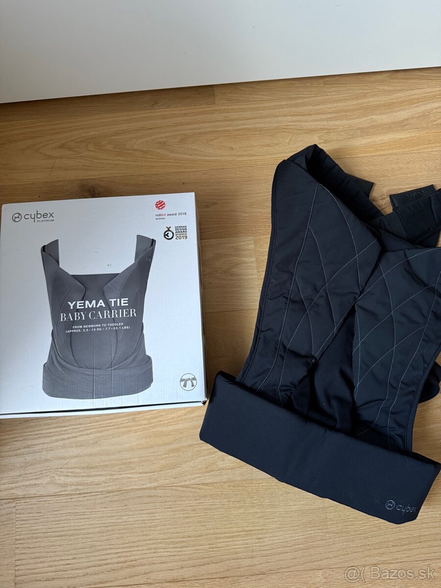 nosič Cybex Yema Tie Deep Black