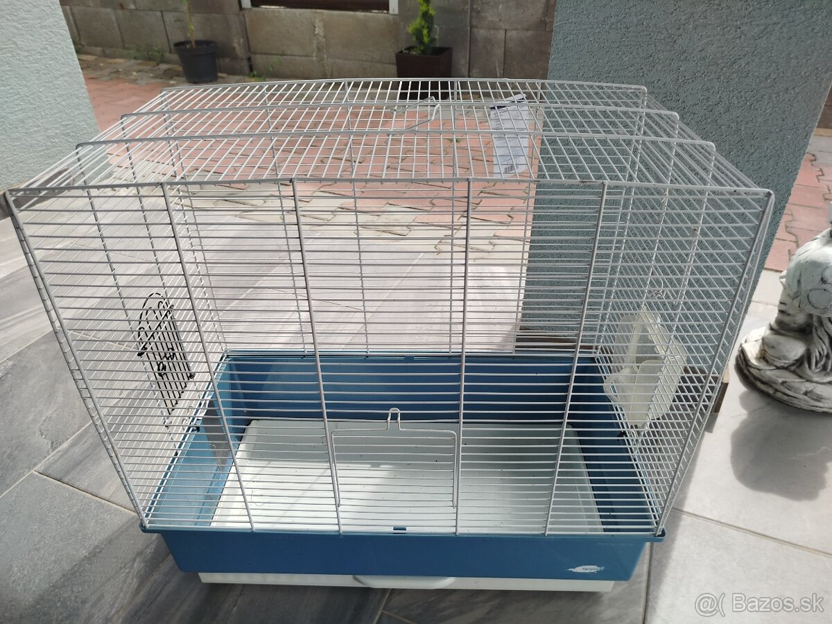 Klietka pre drobné vtactvo bledomodra