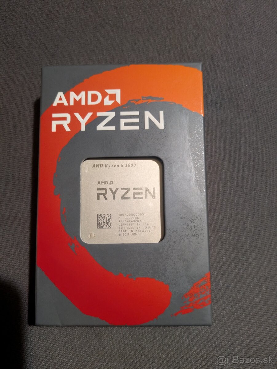 Predám AMD ryzen 5 3600