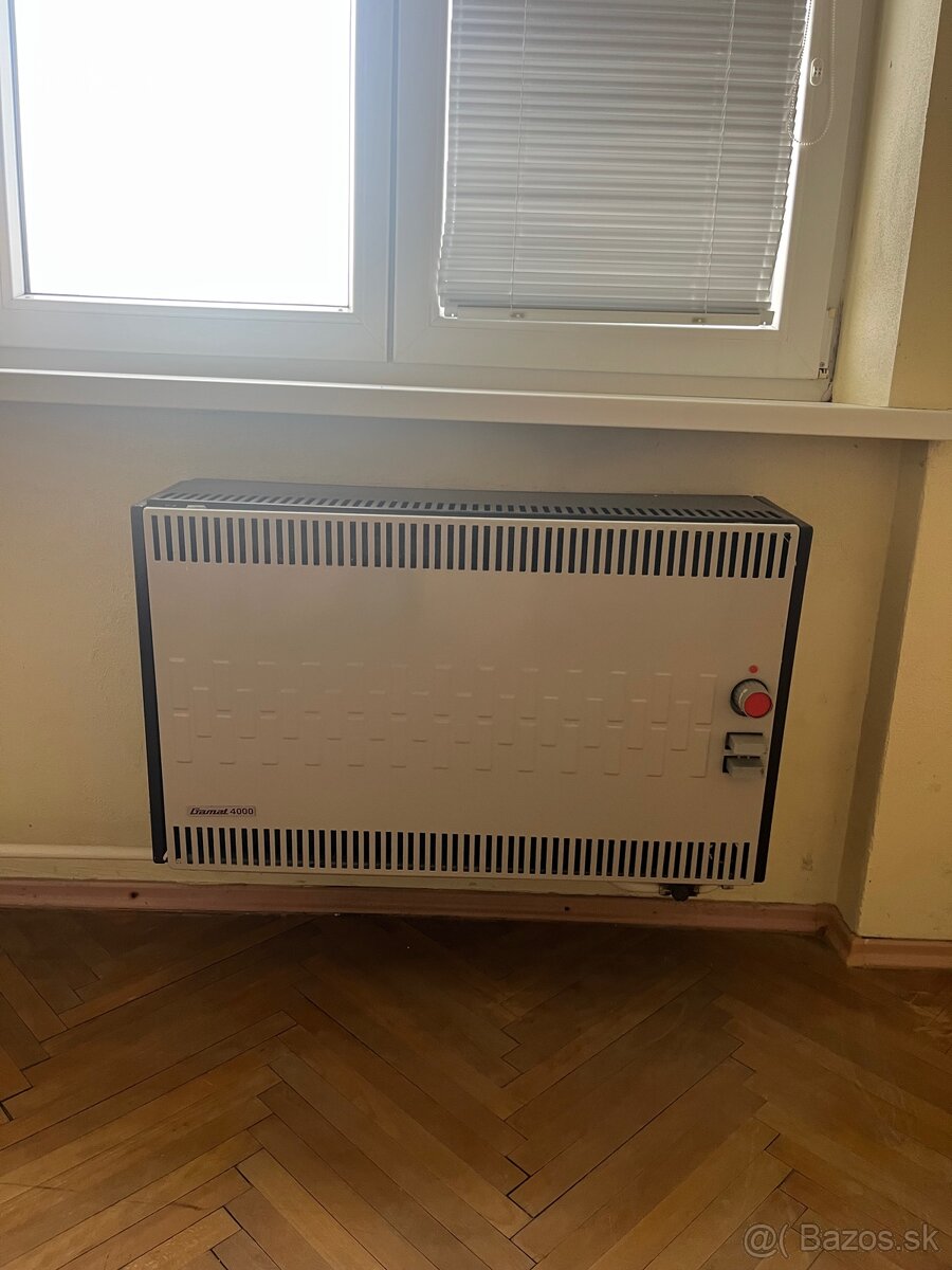 Plynové gamatky a plynový kotol na ohrev vody