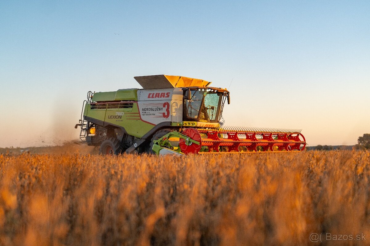 CLAAS Lexion 760 + Convio Flex 930